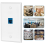 Prise murale Ethernet Cat6 4 ports RJ45 4