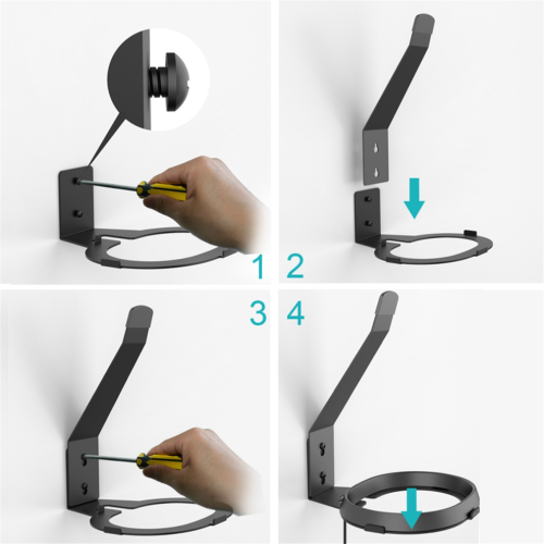 Support mural en métal pour enceintes Sonons Move 1 et Move 2 2