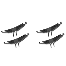 Set di 4 molle a balestra in acciaio per trattore RC con rimorchio 1/14, H