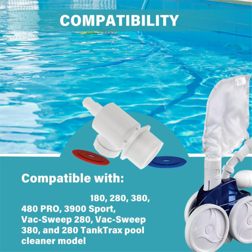 Conector de pared universal para limpiador de piscinas 9-100-9001 2