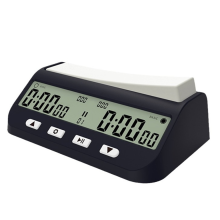 Horloge d'échecs numérique avec fonction de délai bonus de base et de temps positif