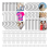 180 Pcs Sublimation Keychain Blanks, Sublimation Key Chains Bulk 1