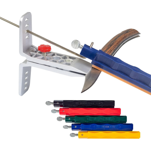 Knife Sharpening System,Knife Sharpener Professional With 5 Whetstone 2