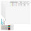 Kit de porte-clés en feuilles de plastique rétractable, 234 pièces 1
