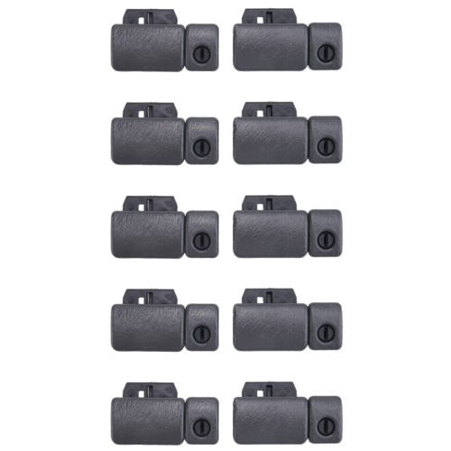 2Pcs Car Glove Box Lock Latch Handle Plastic