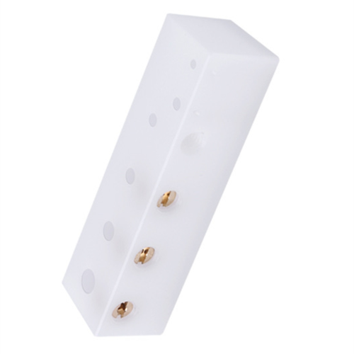 Vertical Round Rod Punching Block - Easy Center Positioning DIY