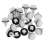 100Pcs Plastic Rivets Clip for E46 E53 E90 E91 E70 Door Panel 2