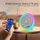 Ξυπνητήρι Bluetooth Ηχείο Λευκού Θορύβου Βοηθητικό Ύπνου Μουσ 2