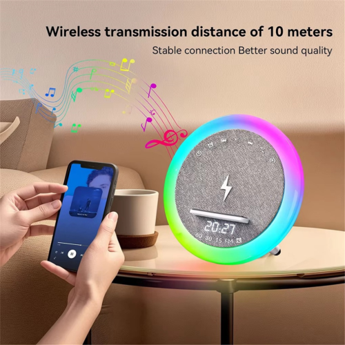 Ξυπνητήρι Bluetooth Ηχείο Λευκού Θορύβου Βοηθητικό Ύπνου Μουσ 1