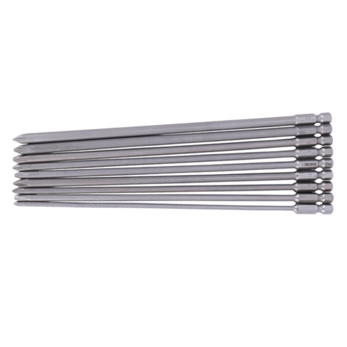 9 stuks 1/4 inch 200 mm kop schroevendraaierbits S2 Power Driver Tools 2