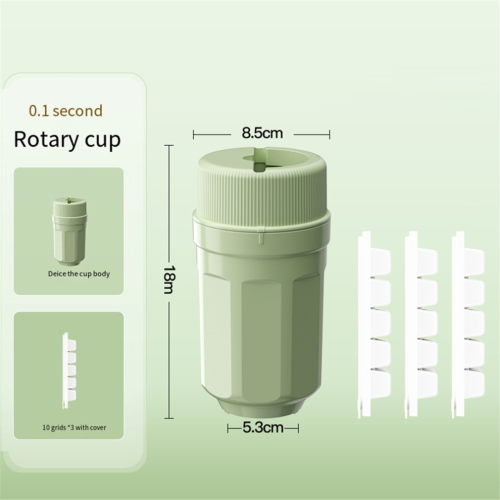 Ice Making Cup Ice Machine Household Ice-Making Box Green 1