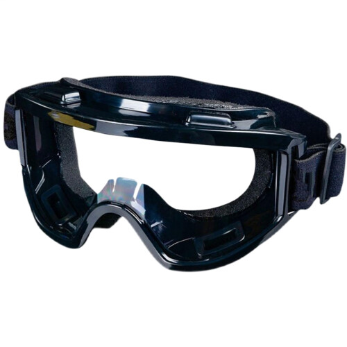 Safety Goggles  AntiFog and ScratchResistant Coating for Welding, Work, Lab (Black)
