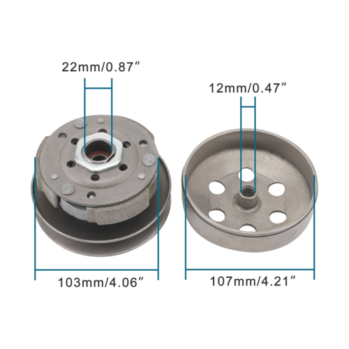 Clutch Component for GY6 50cc 4 Stroke Engine ATV Accessories 1