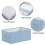 Easy Maintenance Durable Construction Collapsible Storage Boxes For Office Closet Space-saving 3