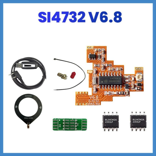 Μονάδα SI4732 V6.8 FPC + 2X512KB Chip + Κεραία Loop για Quansheng UVK5 1