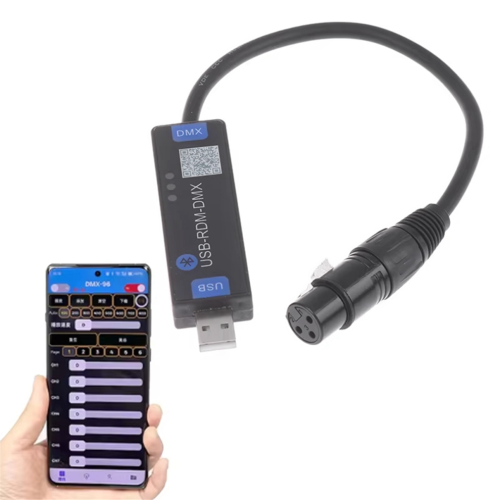 DMX512 USB-RMD - Application mobile de numérotation pour projecteur de scène 2