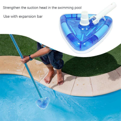 Heavy Duty Triangular Pool Vacuum Weighted Head 2
