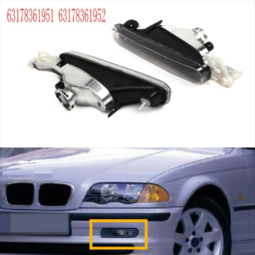 Φώτα ομίχλης μπροστινού προφυλακτήρα για BMW Σειρά 3 E46 1998-2001