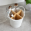 2 portacoltelli da cucina, organizer, colore bianco 3
