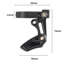 Guide-chaîne stabilisateur de vélo, protecteur de disque de dent positif/négatif