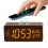 Reloj calendario LED de madera con carga rápida de 15 W C 2