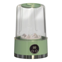 Mini machine à laver rechargeable pour sous-vêtements, portable et verte, idéale pour les voyages.