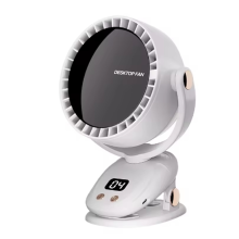 Ventilateur à pince USB sans pales - Recharge sans fil pour le camping