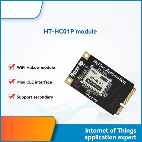 Modulo WiFi HaLow HT-HC01P con interfaccia Mini PCIe 2