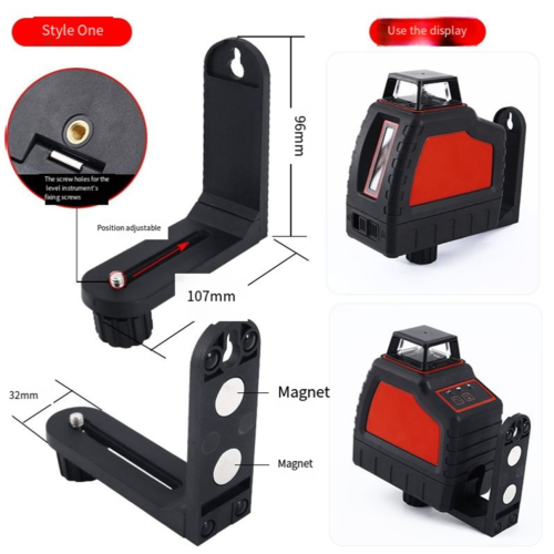 Multifunctional Wall Bracket Magnetic Level Accessory Bracket 2