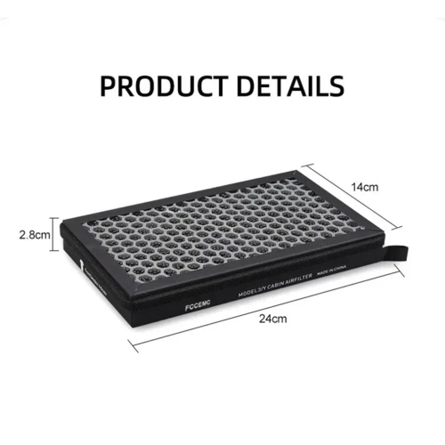 2Pcs Activated Carbon Double-Layer Air Conditioning Filter for 1