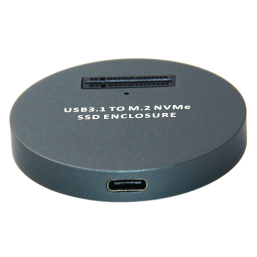 Docking station da NVMe a USB per SSD M.2 (chiave M).