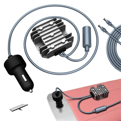Für Mini-Step-Up-Zigarettenkabel, Kfz-Ladegerät, Netzadapter 1