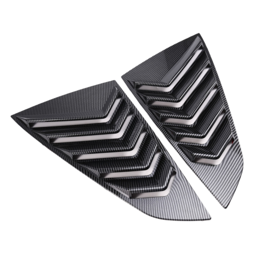 Rear Louver Window Side Shutter Decoration Cover C 2