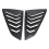 Rear Louver Window Side Shutter Decoration Cover C 2