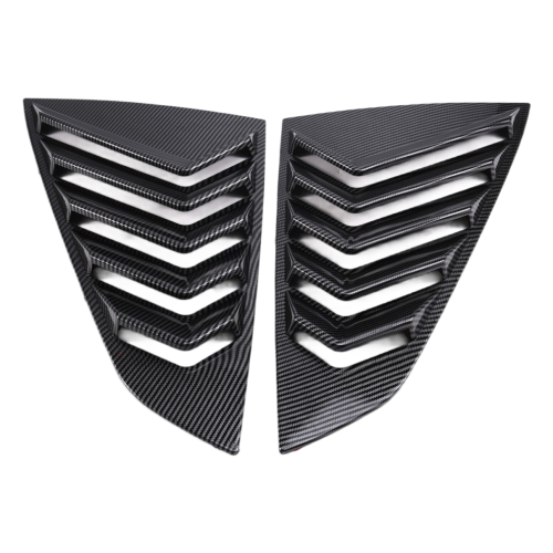 Rear Louver Window Side Shutter Decoration Cover C 1