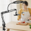 Support de lumière d'appoint LED pour diffusion en direct avec bras robotisé flexible 3