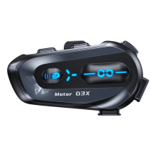 Motorcykel Bluetooth Hjälm Headset Halv Duplex Intercom