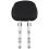 Motorcycle Rear Backrest Support Bracket for Silver & Black 3