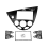 Autoradioframe/dashboardbekleding voor Ford Fiesta 1995-2001 1