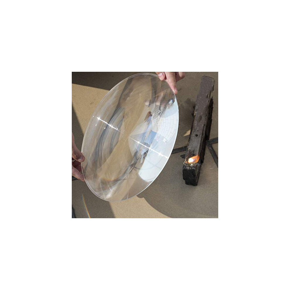 Lyune 230Mm Optical Pmma Solar Focus Fresnel Lens Focal Length 190Mm 9189345761218