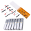 Turning Tool Holders, 7pcs 12mm Shank Lathe Boring Bar Turning Tool 3