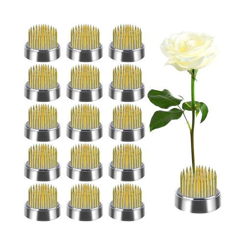 Blumenfrösche Kenzans Runde Blumensteckfrösche Vase Blumenarrangement 1