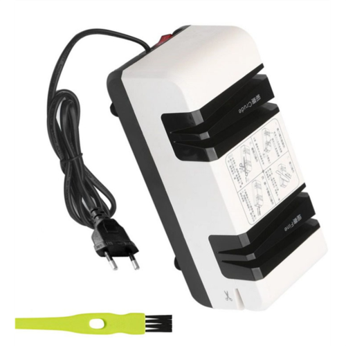 Affilacoltelli elettrico automatico con taglio grezzo e spina europea 2