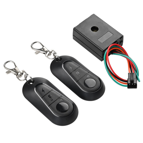 Système d'alarme 36V 48V 60V 72V avec double interrupteur pour vélo électrique 1