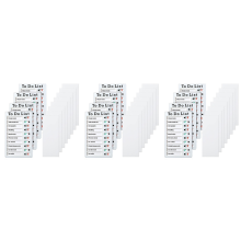 Set di 4 lavagnette per appunti con 8 cartoncini