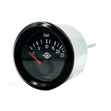 52 mm oliedrukmeter 0-25 bar 12V generatoronderdelen