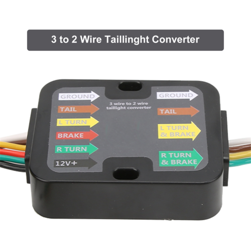 RV Taillight Converter Stable Performance Trailer Wiring Converter 1