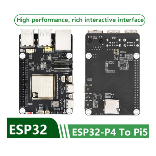 ESP32-P4 ESP32-C6 Πλακέτα WiFi6 MIPI RJ45 Ethernet 1