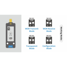 LoRa E220 kommunikationsenhet med antenn 433 MHz frekvensband