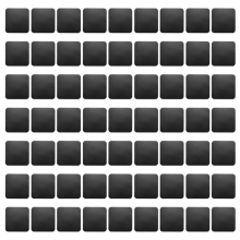 Papel antideslustre para joyería de labio, 100 tiras antideslustre